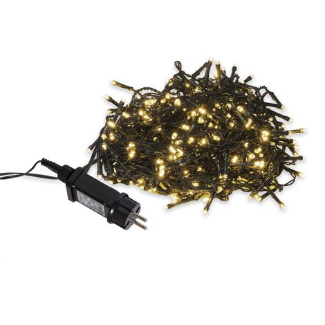Multifunktionsgirlande 180 warmweiße LEDs 220V IP44 16,5m (1/3)
