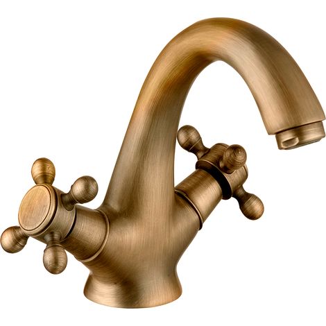 Robinet de lavabo sÃ©rie Almendro en couleur antique (1/3)
