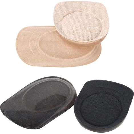 2 paires de semelles en gel, talonnettes silicone, amorti et (1/2)