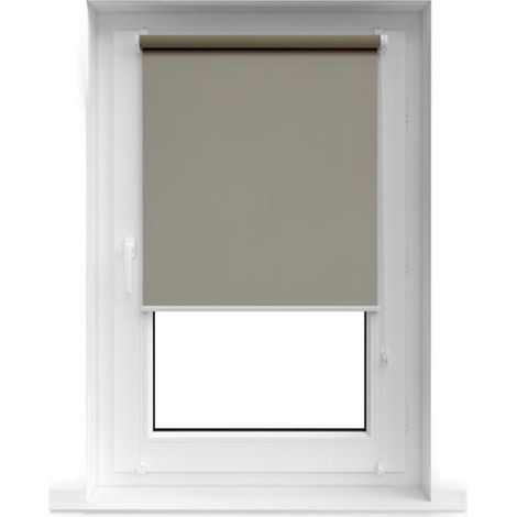 Beige Verdunkelungsrollo 96x150 cm