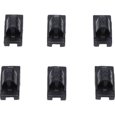 Clip di ricambio per la modanatura della griglia superiore, 6 pezzi, per R55 R56 R57 R58 R59 51132754667, clip di rifinitura del cofano anteriore.