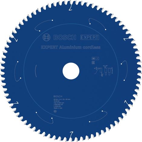 1x Lame de scie circulaire sans fil EXPERT Aluminium (1/4)