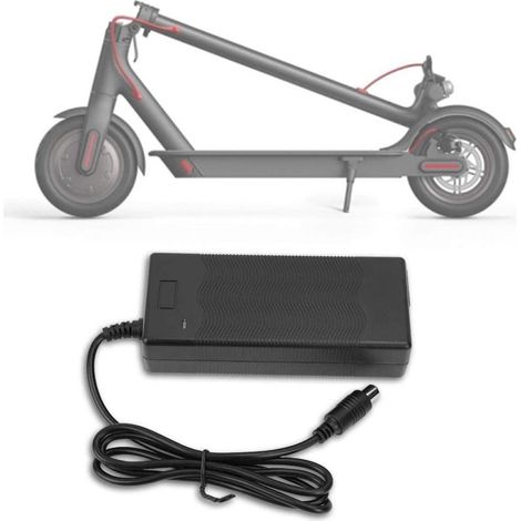 Chargeur Pour Trottinette Electrique - 42 V 2 A - Indicateur LED Rouge/Vert - Protection Intelligente Contre Court-Circuit Surcharge Et Surtension - 1 Unite (1/5)
