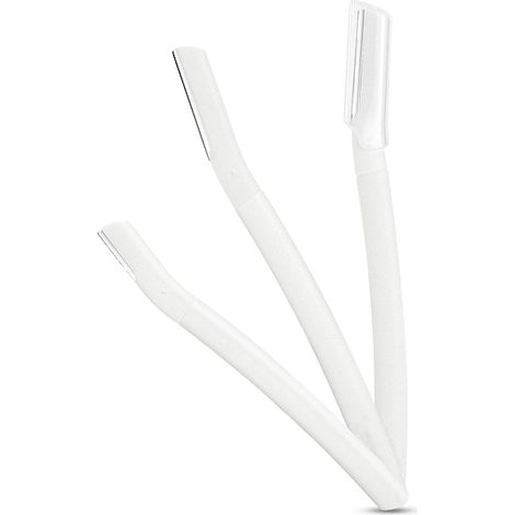 Rasoir Facial - Lame En Acier Inoxydable Pour Épilation Et Exfoliation - Pour Visage Cou Et Sourcils - 1 Pièce (1/5)