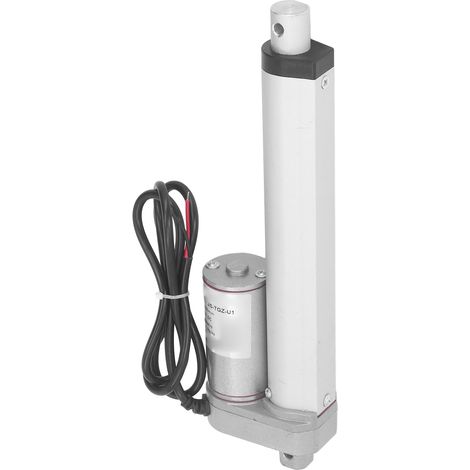 Actionneur linéaire électrique 750 N, engrenage métallique, engrenage blanc 24 V, course de 150 mm, pour fauteuil de massage électrique et canapé. Kit de télécommande inclus. (1/5)