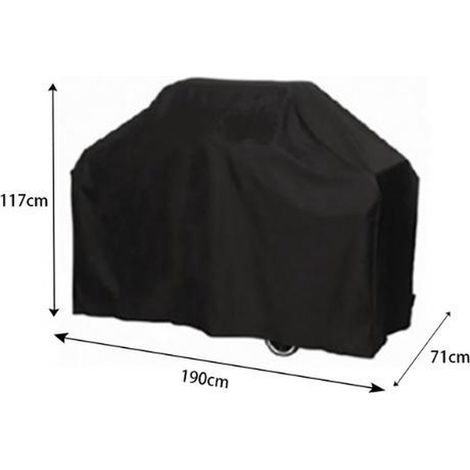 Housse de protection XXL pour barbecue 190x71x117 cm - Grill