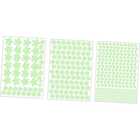 Stickers muraux étoiles fluorescentes adhésif PVC pour (1/5)