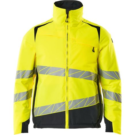 Mascot Herren-Winterjacke 19435-231 4XL hi-vis gelb/schwarzblau (1/4)