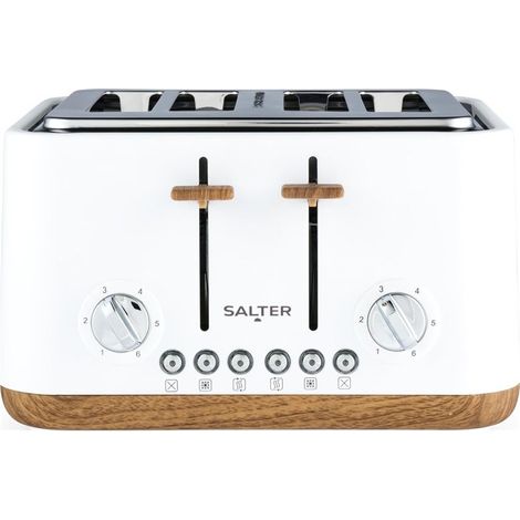 Tostadora Salter EK5823WHTVDE Toronto de 4 rebanadas (1/5)