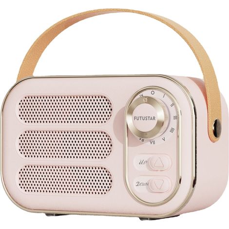 Mini haut-parleur Bluetooth, chargement USB, lecteur de musique Portable, sans fil, rétro, caisson de basses, Audio, ornement de bureau
