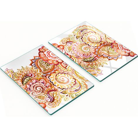 Tavole decorative multifunzionali in vetro per la cucina, 2x40x52 cm (1/5)