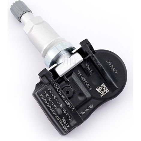 Le 4250C477 est un capteur de pression des pneus compatible avec les véhicules Mitsubishi Lancer 2014-2020 et leur système de surveillance de la pression des pneus TPMS. (1/2)