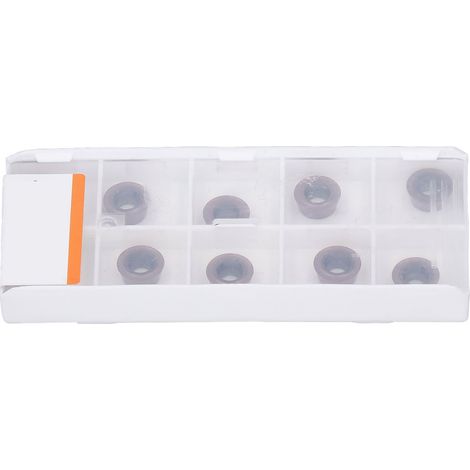 10 plaquettes de tournage carbure revêtu inserts indexables CNC tour fraisage outils de coupe