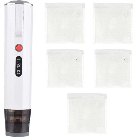 3.7V Electric Air Pump -55 to 65 KPA Vacuum Degree Portable Vacuum Extractor Multi-purpose Vacuum Sealing Machine Small Electric Compressor (White) MUMU (1/4)