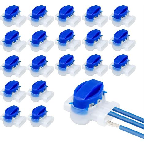 Paquete de 20 Conectores para Cable de Robot Cortacésped, rellenos de gel resina (1/5)