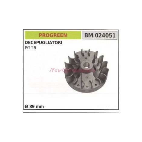 Volante magnético PROGREEN desbrozadora PG 26 Ø 89mm 024051