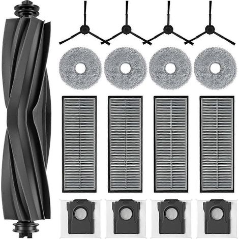 Pour les lingettes de balai à franges en caoutchouc principal Dreame X30 Pro Ultra / X30 Pro Plus (1/5)