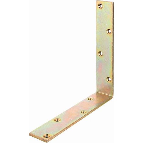 GAH Alberts escuadra para vigas L200 x 200 mm A.40 mm acero galvanizado amarillo S.5 mm - 333607