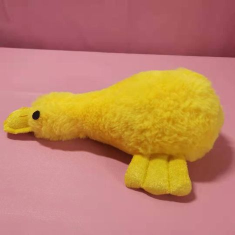 Peluche douce pour animaux de compagnie avec canard couineur, anniversaire (1/5)
