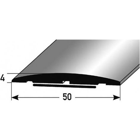 PROVISTON  Übergangs- & Ausgleichsprofil  Aluminium  50 x 4 x 1000 mm  Bronze Dunkel  Bodenprofil  Metallprofil  Übergangsschiene