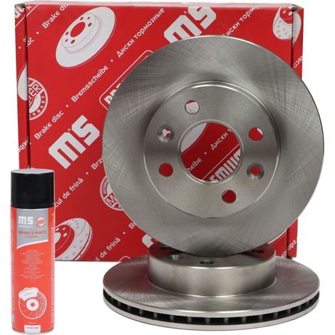 DISCOS DE FRENO delanteros 24112522501-PCS-MS  2 piezas (1/4)