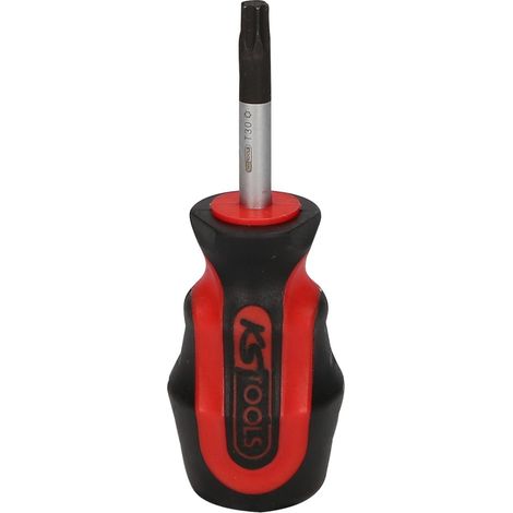 Kstools – Tournevis Torx T30 court – Lame en chrome vanadium avec pointe brunie – Transmission de puissance optimale – Pour espaces confinés (1/4)