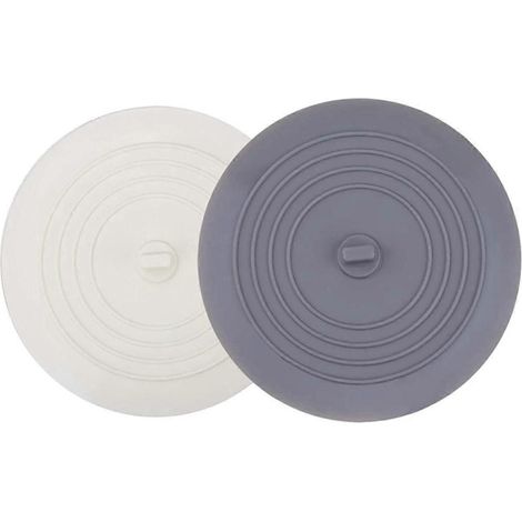 Bouchon de vidange de baignoire - Bouchon de vidange en silicone pour baignoire, cuisine et salle de bain, couvercle de vidange (1/4)