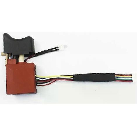 Interrupteur 72V/24V 16A avec témoin lumineux pour perceuse électrique, variateur de vitesse pour moteur sans balais, compatible avec les modèles 2106/161/169 et clés électriques - Accessoires JXLGV (1/5)