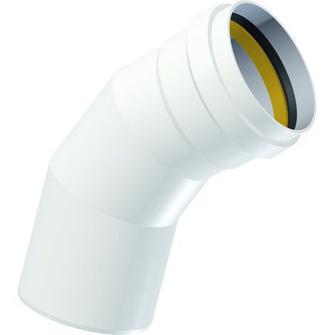 PP-Polo-Eco-Plus Premium Bogen DN100/da110 45 Gr.f.SN8 u.SN12 weiss