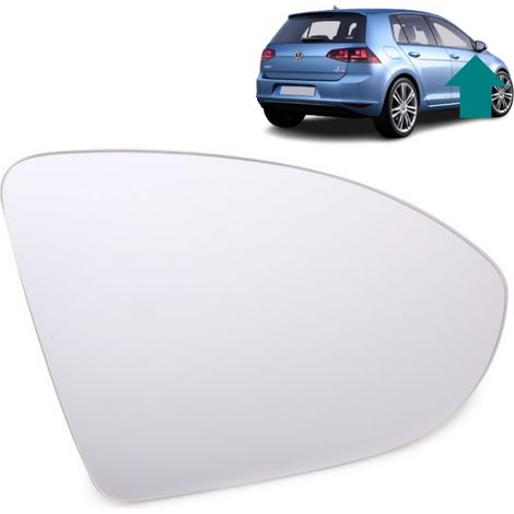 Support + Glace de Rétroviseur DROITE chauffé pour Golf 7 VII - (1/4)