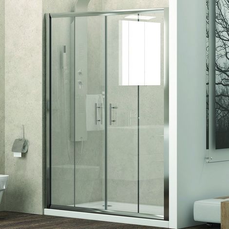 Doccia nicchia 150cm a doppio scorrevole KF6000 kamalu