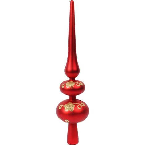 Puntale in plastica per albero di Natale, 30 cm