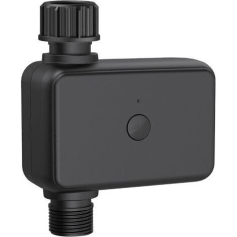 Válvula de agua inteligente, temporizador de riego inteligente, controlador de riego por goteo automático, WiFi, 1 pieza (Color: Solo temporizador) (1/4)