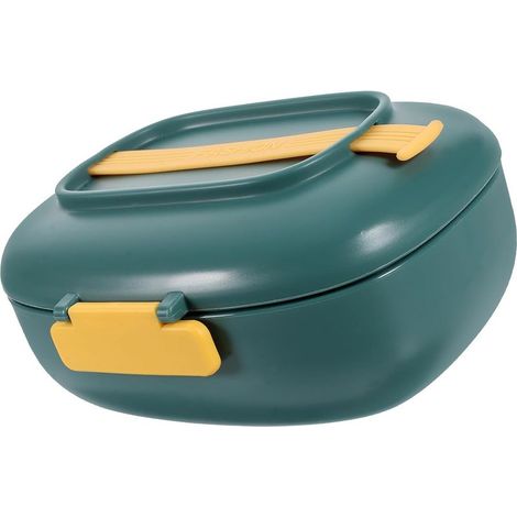 Boîte à lunch portable en plastique de 850 ml avec corde (1/5)