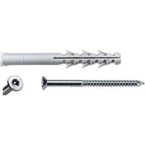 TASSELLO NYLON 'LATER CORNICE' C8A 140 LUVT 8 x 140 - vite Torx T30 5 x 145