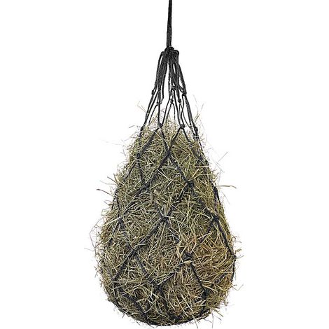 Blu Royal - Rete per fieno in nylon lunghezza 95 cm circa e chiusura finale con anello in ferro