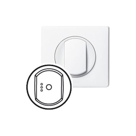 Legrand 068073 Legrand Céliane Trim - Single-gang two-way switch - Status indicator - White