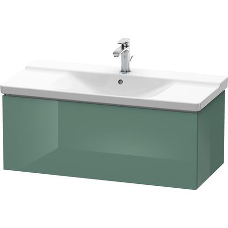 Meuble sous-vasque L-CUBE 1020x481x405mm jade