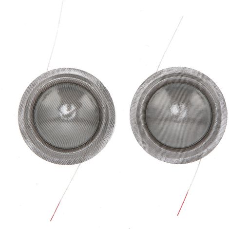 Diaphragme pour haut-parleur aigu 25 mm, bobine vocale en tétoron transparent, film de dôme remplaçable pour DIY et réparation d'enceintes. (1/5)
