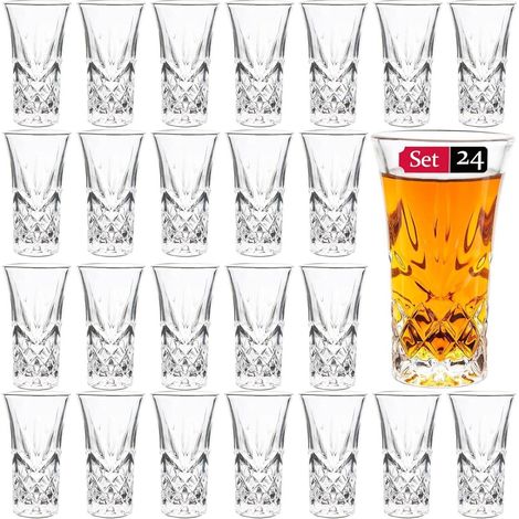 Tequila Gläser 60ml Schwerer Boden 24 Stück (1/5)