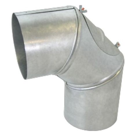 Bertrams Segmentbogen FAL 3-teilig DN 150 verstellbar mit Reinigungsverschluss (1/2)