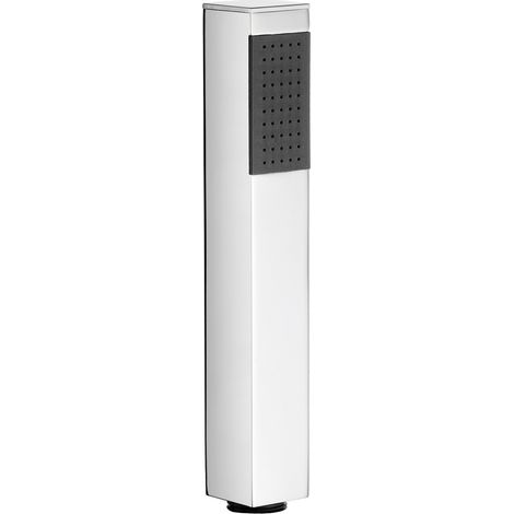 Doccetta monogetto ottone cromato soffione vasca doccia quadrata pezzi 1 (1/2)