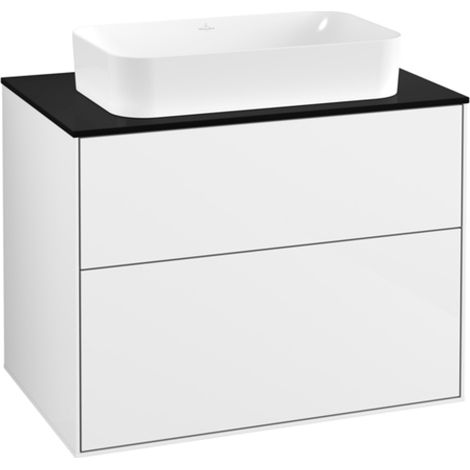 Villeroy & Boch Finion meuble sous lavabo, 2 tiroirs, lavabo au (1/5)