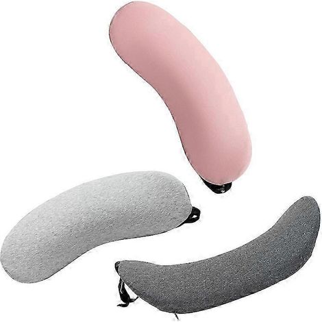 Oreiller lombaire en mousse à mémoire de forme à récupération lente, oreiller de soutien lombaire pour le sommeil-AquaForge (1/4)