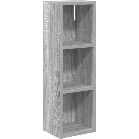 Armoire De Toilette - Armoire murale de salle de bain Gris Sonoma 20 x 16 x 62,5 cm fr664 - Maison La Vie