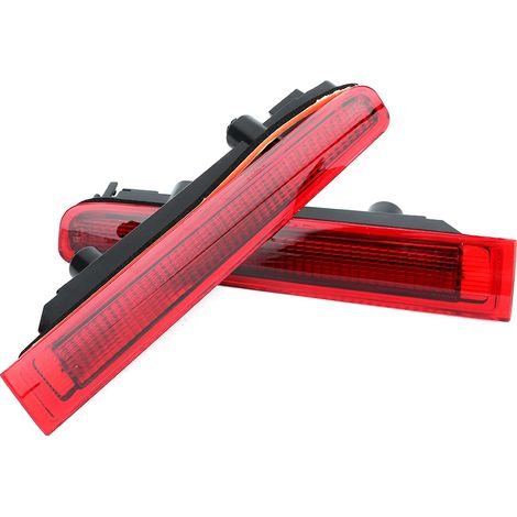 Paire de feux arrière LED de frein pour T5 Transporter 2003-2009 7E0 945 097 Rouge (1/5)