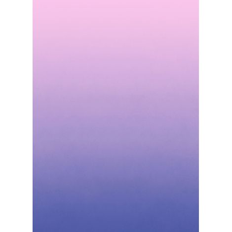 papier peint panoramique effet dip-dye bleu et rose  - ESTAhome