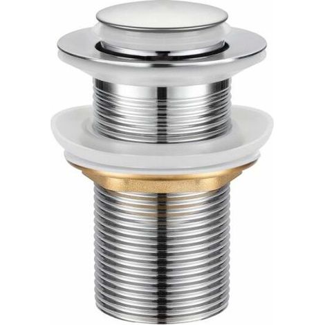 Bouchon de vidange universel à clapet sans trop-plein, bouchon de vidange automatique avec bouchon de vidange (1/5)