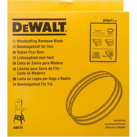 Lame de scie à ruban DEWALT 2215x6x0,4 mm 4,2 mm DT8471-QZ (1/4)