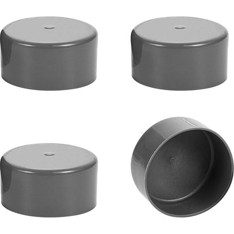 4 PCS 1.98 Inch Car Trailer Bearing Dust Caps, Rubber Auto Hub Bolt Wheel Dust Cover Replacement, Bearing Protector for Trailer Wheels, Vehicle Exterior Accessories (1/5)